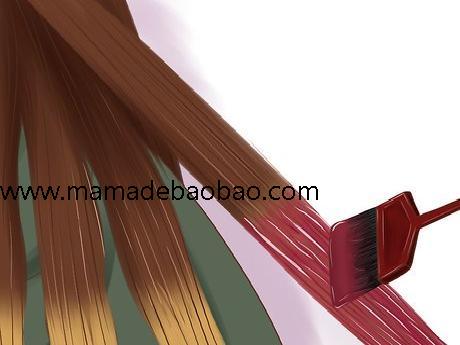 4种方法来浸染发尾(选择染发剂)