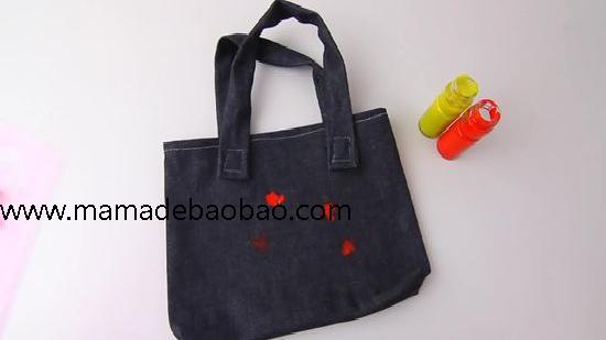 如何制作大手提袋（准备布）