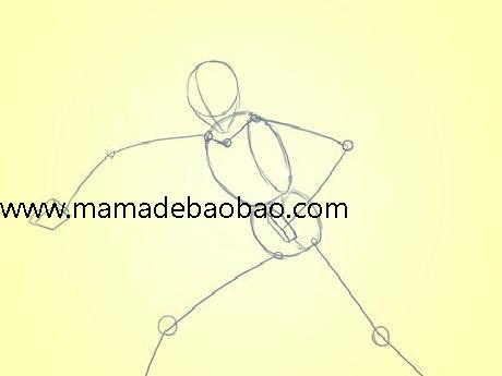 如何画“神秘人（苗条人）”（画带触手的神秘人）