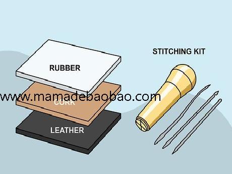 如何制作鞋子准备材料（制作一只脚的模型）