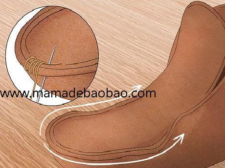 4种方法来制作鹿皮鞋（做一个模板）