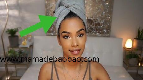 朋友的姐姐建议让卷发长得更长: 12 步骤（洗头发）