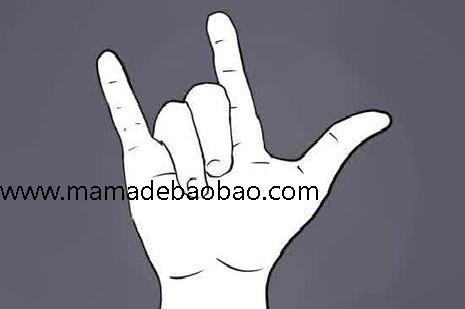 如何用手语说“我爱你”: 9 步骤（“我爱你”的另一种手势）