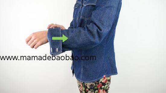 3种方法来卷衬衫袖子（经典卷法）