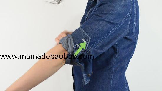 3种方法来卷衬衫袖子（经典卷法）