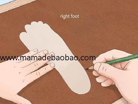 4种方法来制作鹿皮鞋（做一个模板）