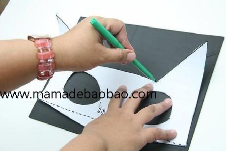 3种方法来制作蝙蝠侠面具（基础泡沫塑料面具）